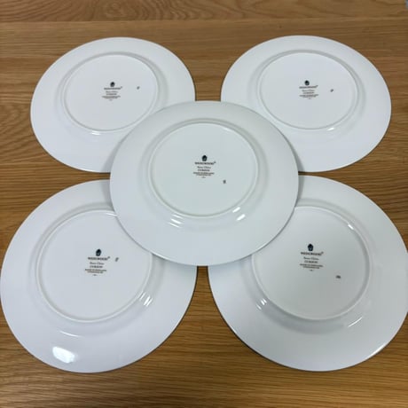 WEDGWOOD カーゾン プレート 5枚セット 金彩 ウェッジウッド 黒壺