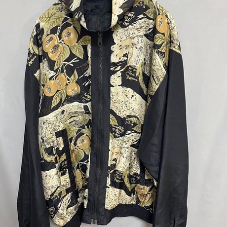 ACTIVE ELEMENTS シルクブルゾン 古着 ヴィンテージ L