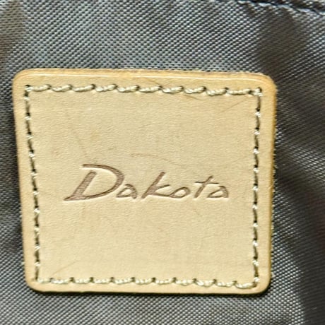Dakota ダコタ ベージュ レザー リュック 中型