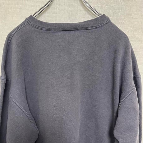 チャンピオン　スウェット　XL グレー　刺繍ロゴ　古着