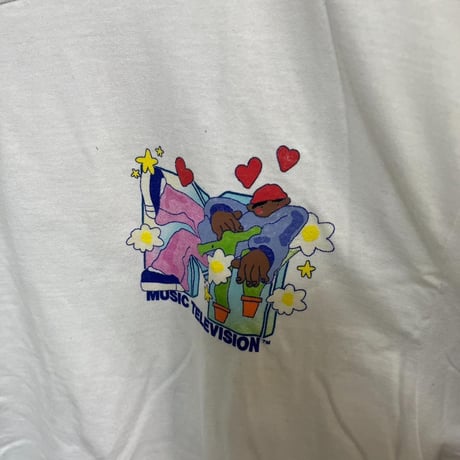 MTV Tシャツ 音楽番組 アメリカ ホワイト テレビ 音楽