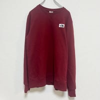 THE NORTH FACE ノースフェイス バーガンディ スウェット Lサイズ
