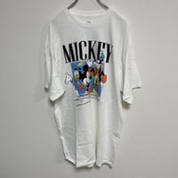 Disney ミッキー ドナルド グーフィー プルート Tシャツ 丸胴 XL