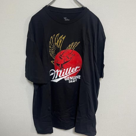 Miller Lite Tシャツ ミラーライト XLサイズ 黒色