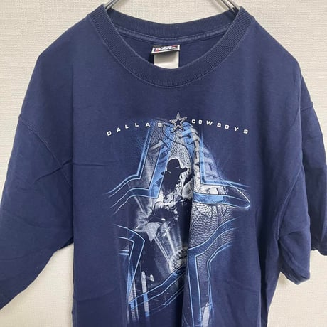 カウボーイTシャツ 刺繍ロゴ　90年代　丸胴　古着
