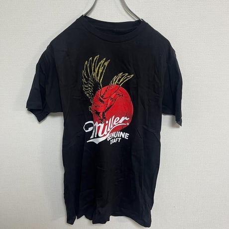 Miller Lite Tシャツ ミラーライト Mサイズ 黒色