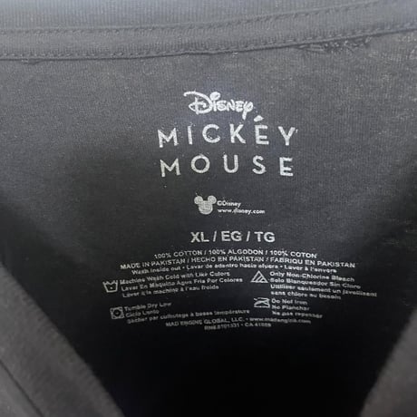 ミッキーマウス ディズニー 米老鼠 黒色 Disney mickey mouse