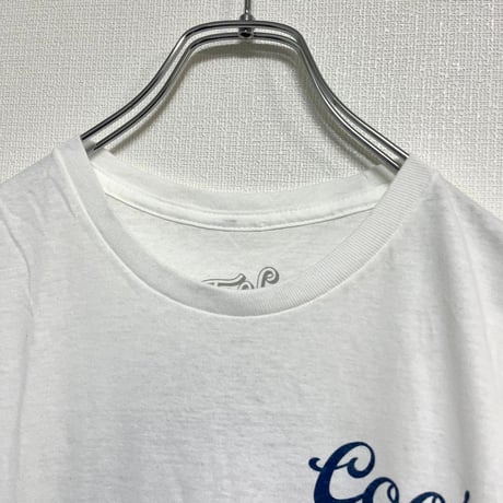 クアーズ　ビール　Tシャツ　coors 輸入　ホワイト