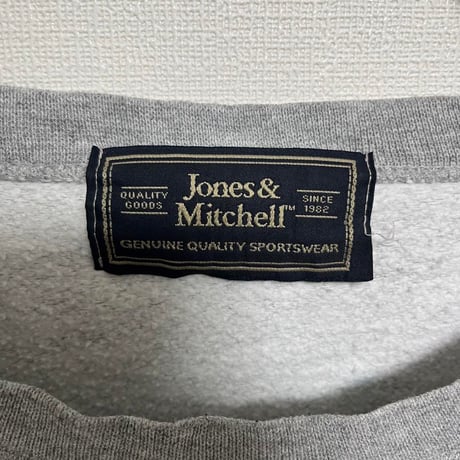 ヴィンテージ　刺繍スウェット　キリスト　jones&mitchell 古着