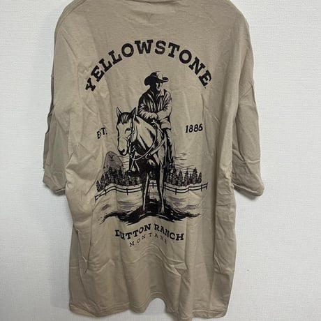Yellowstone イエローストーン　半袖　Tシャツ　カウボーイ