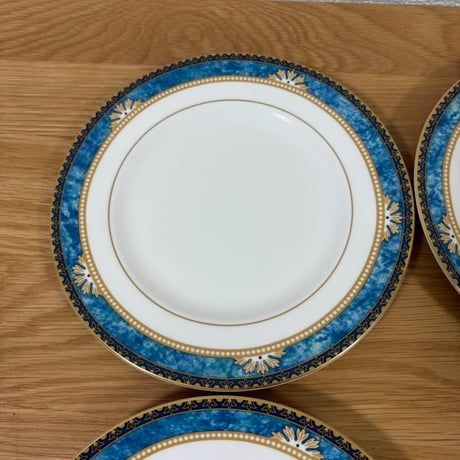 WEDGWOOD カーゾン プレート 5枚セット 金彩 ウェッジウッド 黒壺