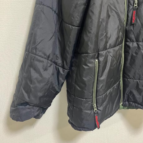 KATIN リバーシブル ダウン ジャケット グリーン ブラック 2way