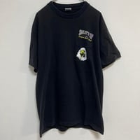 90's USA製 両面プリントTシャツ 古着　丸胴　シングルステッチ　L