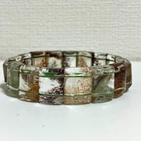ガーデンクォーツ 四季 ミックス 1.8×1mm ブレスレット 天然石 ストーン