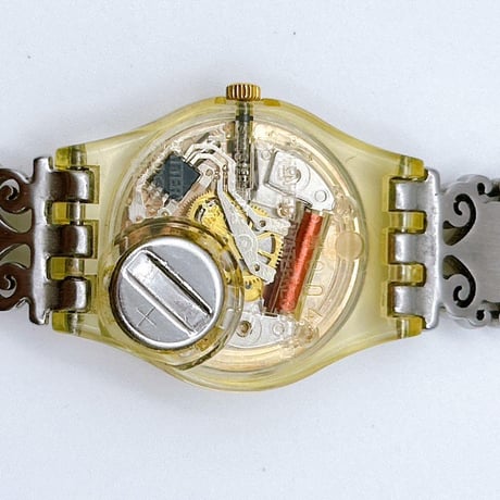 Swatch（スウォッチ） ヴィンテージ レディース腕時計 クォーツ スイス製 電池交換済 USED