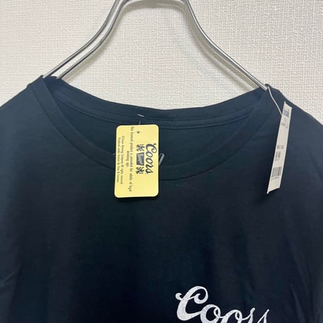 クアーズ　coors Tシャツ　新品　輸入　ビール