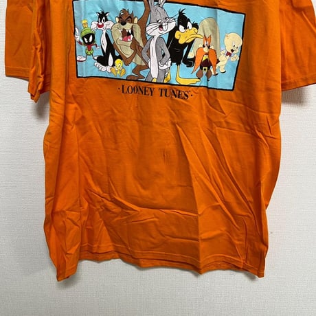 ルーニー・テューンズ Tシャツ オレンジ　未使用品