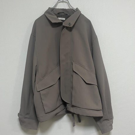 LIDNM リドム ベージュ ジャケット ジップアップ Mサイズ