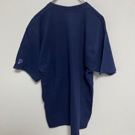 カウボーイTシャツ 刺繍ロゴ　90年代　丸胴　古着