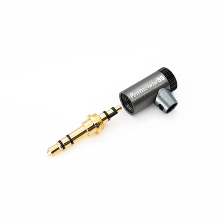 3.5mm3極プラグ OFC L型-NBP1-13-001GM