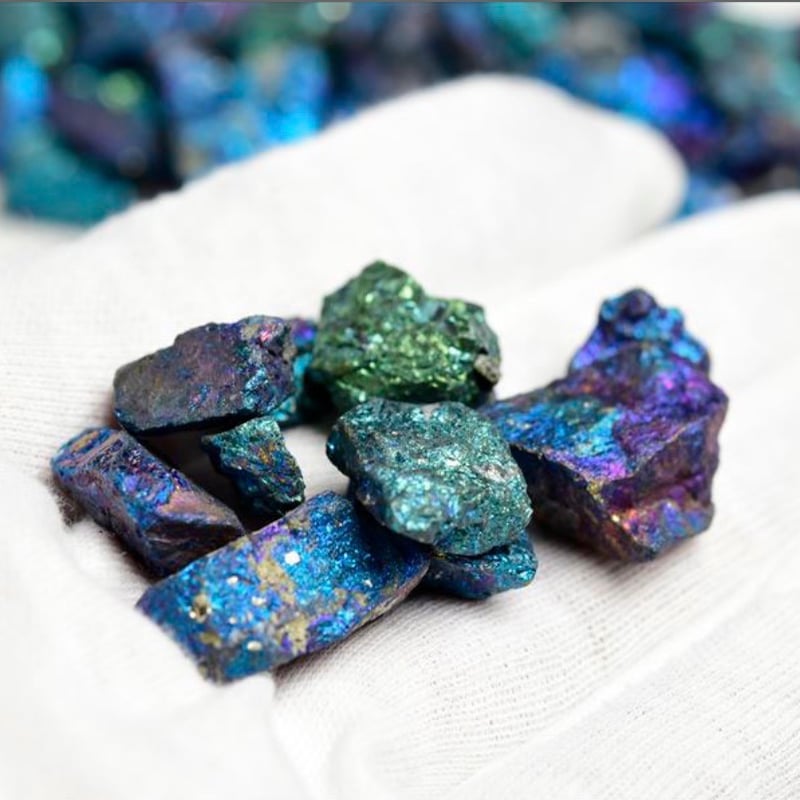 キャルコパイライト 黄銅鉱 ラフ原石(1個) | STEPONE天然石STORE