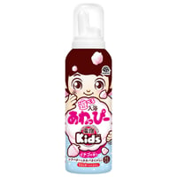 100-03-07 温泡 ONPO Kids 遊べる入浴 あわっぴー イチゴの香り ふんわりピンク色の泡 160mL