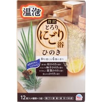100-03-12 温泡 贅沢とろりにごり浴 ひのき 12錠入