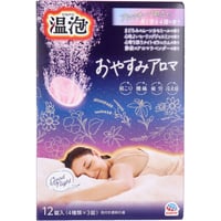 100-03-11 温泡 おやすみアロマ 12錠入