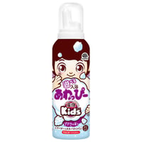 100-03-08 温泡 ONPO Kids 遊べる入浴 あわっぴー ブドウの香り ふんわり水色の泡 160mL