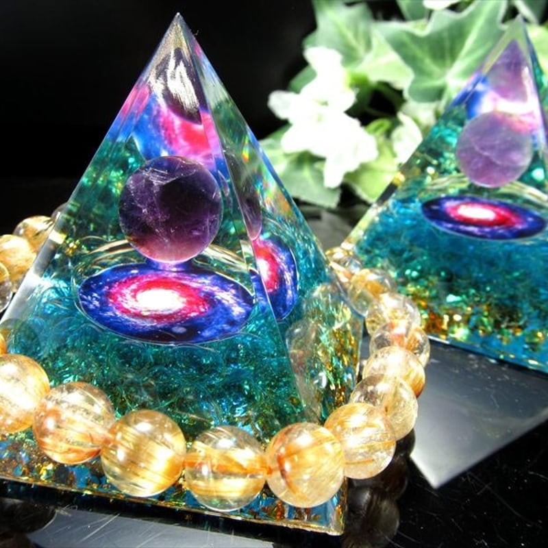 変容と発展❇️アメジストファントム エレスチャル ピラミッド