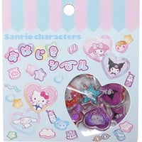 ［正規品］【4/22販売開始】おはじきシール　きらきらしーる　サンリオキャラクターズ