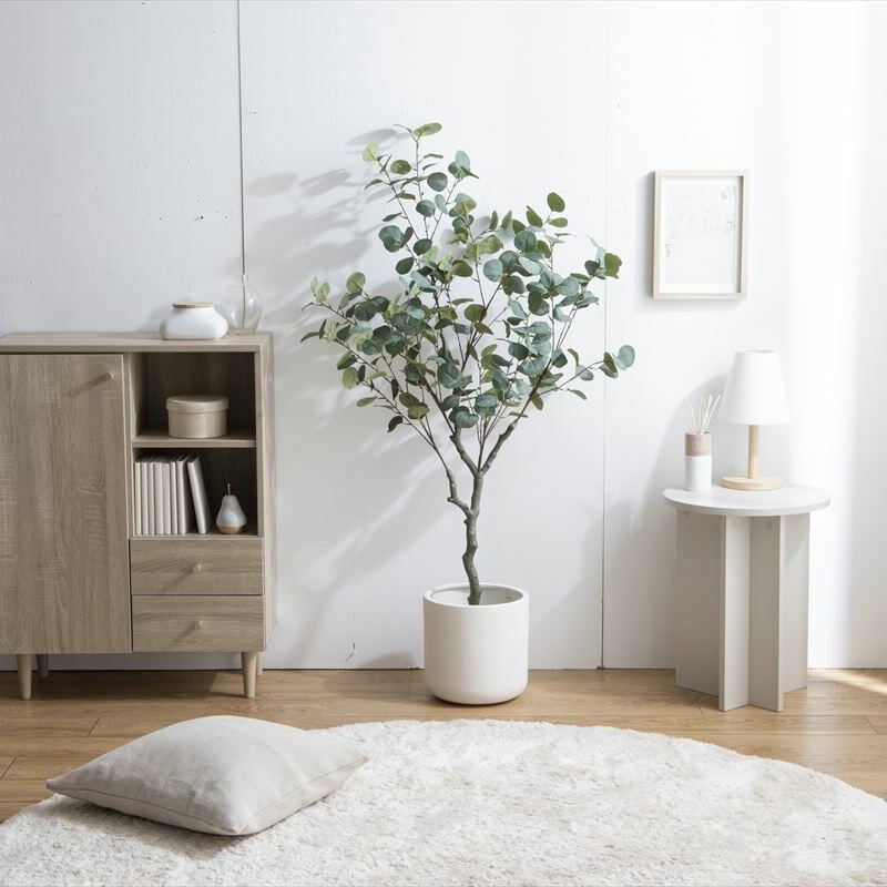 高さ130cm】Nature 光触媒人工観葉植物 ユーカリ【送料無料】 | NOIR BLANC