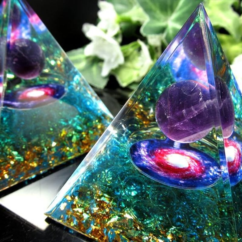 変容と発展❇️アメジストファントム エレスチャル ピラミッド