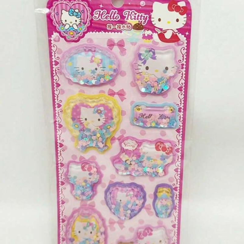 【正規品】ウォーターシール21枚セット 海外製］【2/21再販開始】キャラクター・ウォーターシールステッカー