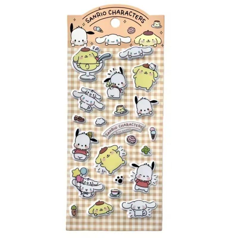 2月上旬入荷予定】キャラクター・3Dステッカー（全2種） | NOIR BLANC