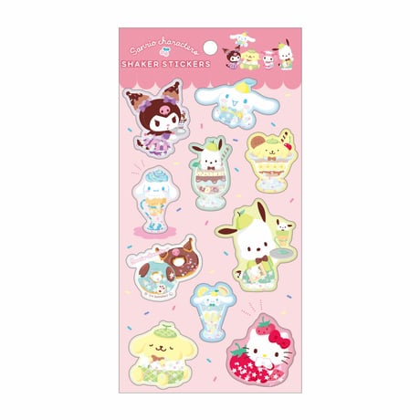 ［正規品］【4/30販売開始】サンリオキャラクターズ シェイカーステッカーズ