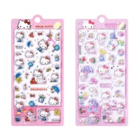 ［中国ライセンス/並行輸入品］【2/24販売開始】キャラクター・ 3Dレリーフステッカー（全2種）