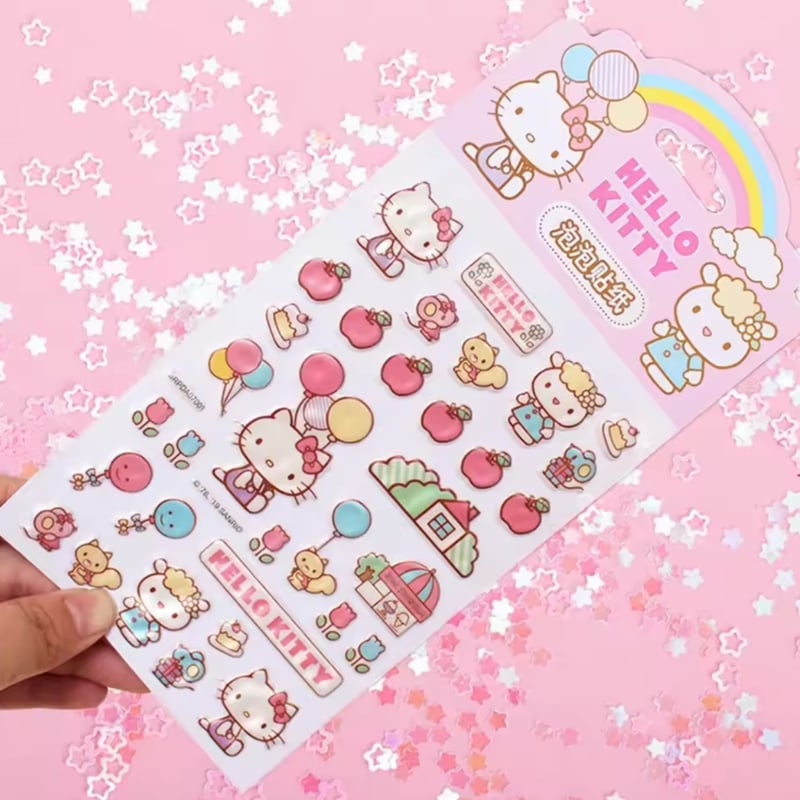 1月上旬入荷予定】キャラクター3Dステッカー（ランダム1PC） | NOIR BLANC