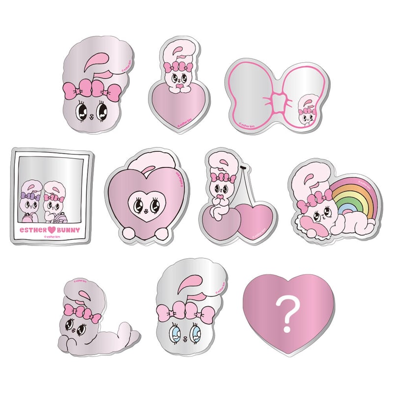 正規品］【2/11販売開始】エスターバニー シークレットアクリルミラー