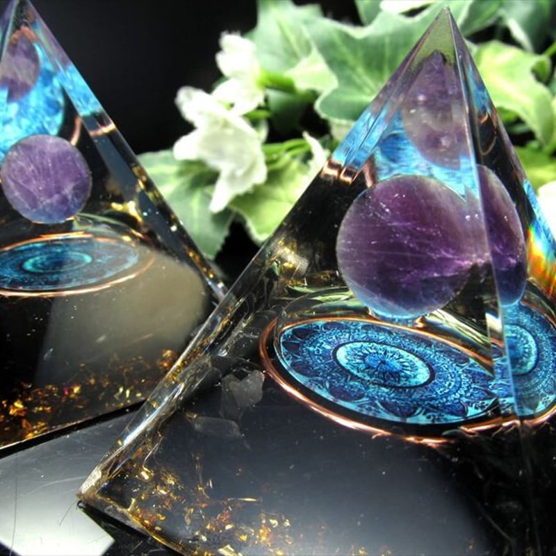 変容と発展❇️アメジストファントム エレスチャル ピラミッド