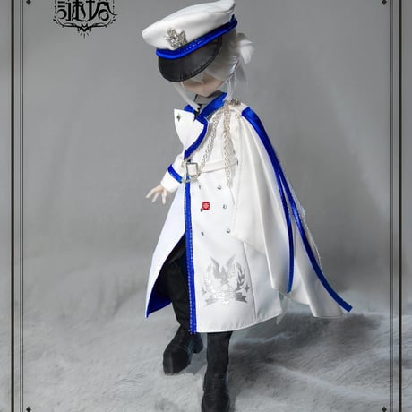 【予約】【お洋服セット「蝕刻秩序（黒赤）」「霜銘誓約（白青）」】【謎塔】シリーズ 1/8 BJDブラインドドール 【2026年6月末メーカー様出荷予定】【謎塔猫匣・MITAMAOXIA】