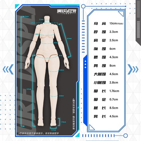 【予約】【2026年5月下旬メーカー様出荷予定】 【指定購入ドール・「北極星」】MJDブラインドドール 【黒鉄休止符】シリーズ 【Neo Eden Toys】