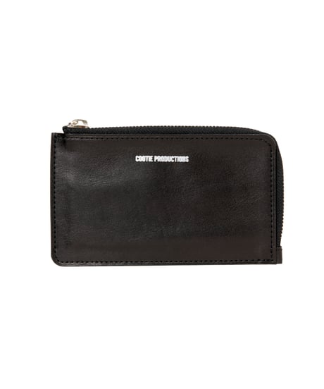 COOTIE | Leather Boat Wallet | Black