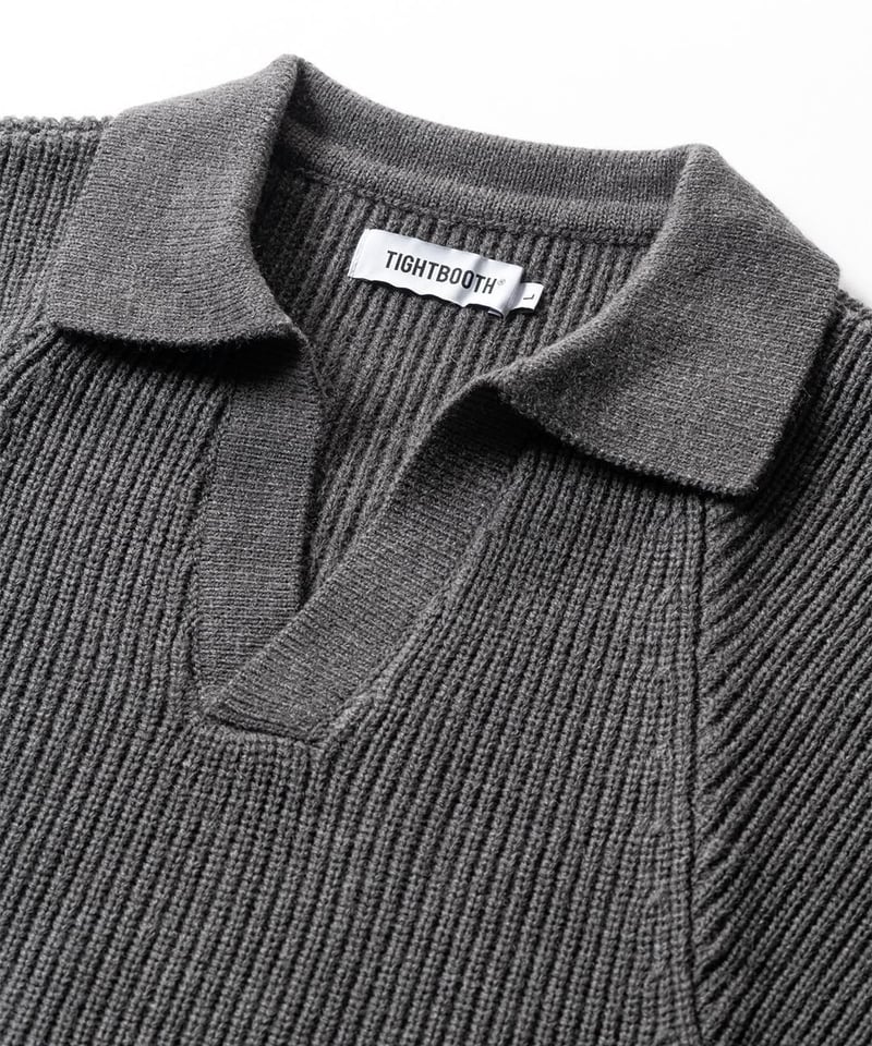 【新品未使用】TIGHTBOOTH SKIPPER SWEATER BLACK TIGHTBOOTH | SKIPPER SWEATER | BLACK | Work In