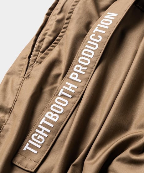 TIGHTBOOTH | BAGGY SLACKS | BLACK