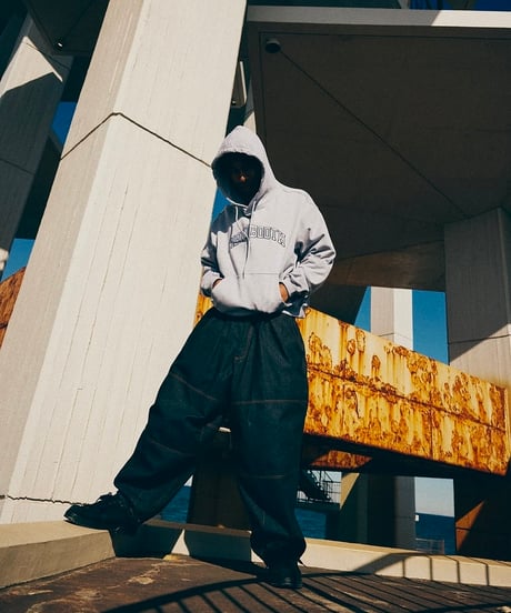 TIGHTBOOTH | TBPR / COLLEGE HOODIE | Black