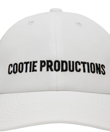 COOTIE | Cotton Serge 6 Panel Cap | Off White