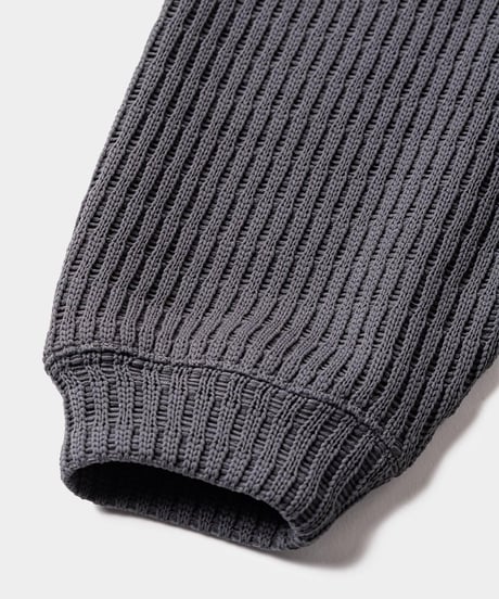 TIGHTBOOTH | MYSTERY GAUGE CREW KNIT | YELLOW