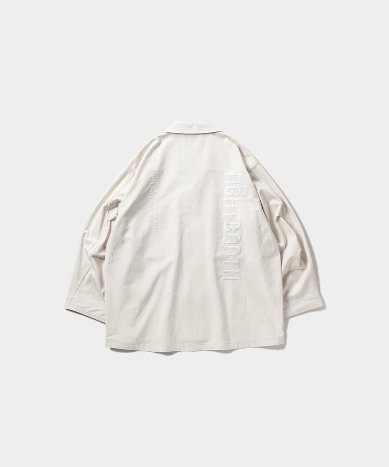 TIGHTBOOTH | LABEL LOGO BDU SHIRT | IVORY | Wor