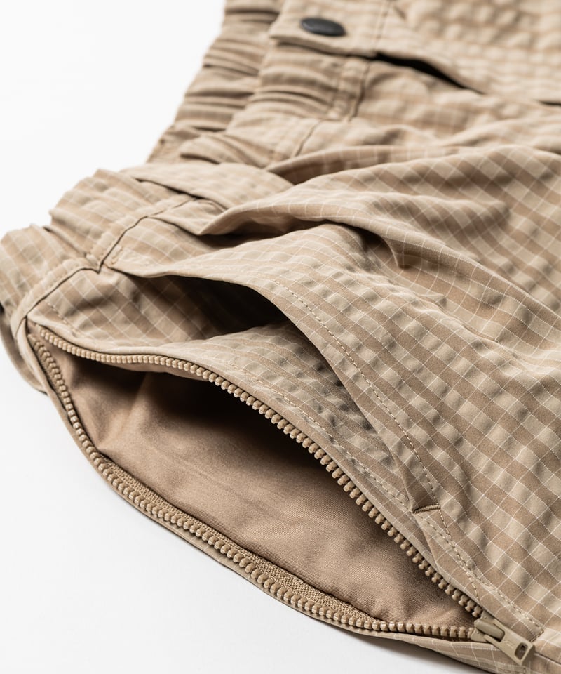 TIGHTBOOTH | TBPR / RIPPLE PLAID BALLOON PANTS